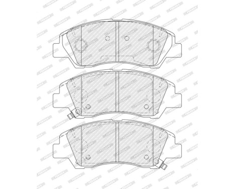 Brake Pad Set, disc brake PREMIER ECO FRICTION FDB4920 Ferodo, Image 2