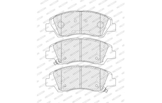 Brake Pad Set, disc brake PREMIER ECO FRICTION FDB4920 Ferodo, Image 2