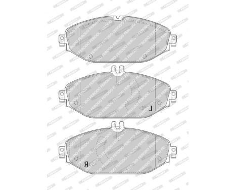 Brake Pad Set, disc brake PREMIER ECO FRICTION FDB4921 Ferodo, Image 5