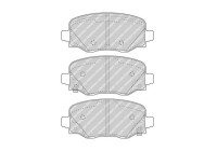 Brake Pad Set, disc brake PREMIER ECO FRICTION FDB4925 Ferodo