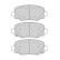 Brake Pad Set, disc brake PREMIER ECO FRICTION FDB4925 Ferodo, Thumbnail 2