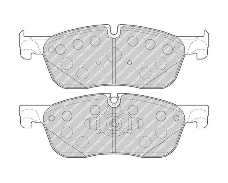 Brake Pad Set, disc brake PREMIER ECO FRICTION FDB4926 Ferodo, Image 3