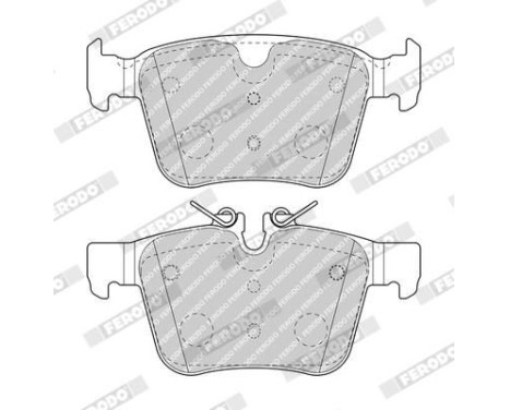 Brake Pad Set, disc brake PREMIER ECO FRICTION FDB4927 Ferodo, Image 3
