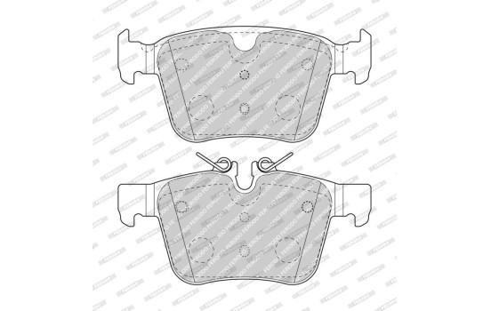 Brake Pad Set, disc brake PREMIER ECO FRICTION FDB4927 Ferodo, Image 3