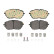 Brake Pad Set, disc brake PREMIER ECO FRICTION FDB4929 Ferodo