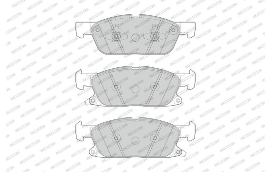 Brake Pad Set, disc brake PREMIER ECO FRICTION FDB4930 Ferodo, Image 2