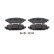 Brake Pad Set, disc brake PREMIER ECO FRICTION FDB4936 Ferodo, Thumbnail 2