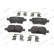 Brake Pad Set, disc brake PREMIER ECO FRICTION FDB4938 Ferodo, Thumbnail 3