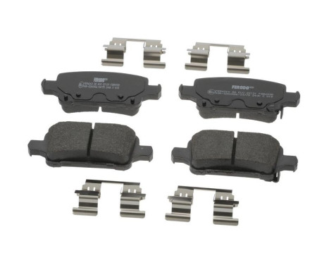 Brake Pad Set, disc brake PREMIER ECO FRICTION FDB4938 Ferodo, Image 2