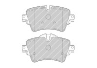 Brake Pad Set, disc brake PREMIER ECO FRICTION FDB4945 Ferodo
