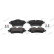 Brake Pad Set, disc brake PREMIER ECO FRICTION FDB4945 Ferodo, Thumbnail 2