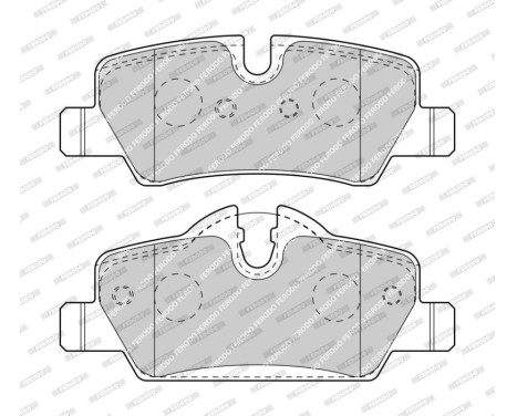 Brake Pad Set, disc brake PREMIER ECO FRICTION FDB4946 Ferodo, Image 3