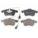 Brake Pad Set, disc brake PREMIER ECO FRICTION FDB4951 Ferodo