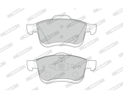 Brake Pad Set, disc brake PREMIER ECO FRICTION FDB4951 Ferodo, Image 3