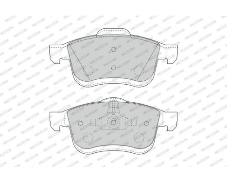 Brake Pad Set, disc brake PREMIER ECO FRICTION FDB4951 Ferodo, Image 3