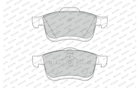 Brake Pad Set, disc brake PREMIER ECO FRICTION FDB4951 Ferodo, Image 3