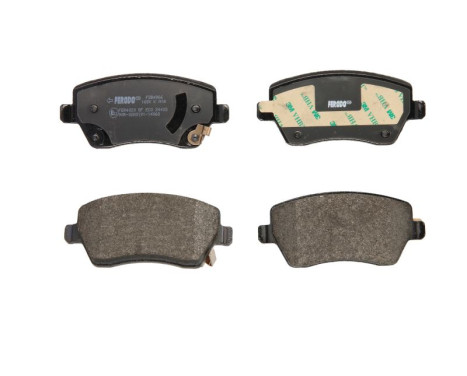 Brake Pad Set, disc brake PREMIER ECO FRICTION FDB4966 Ferodo