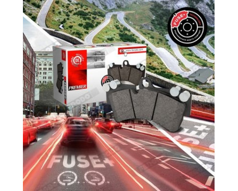 Brake Pad Set, disc brake PREMIER ECO FRICTION FDB4967 Ferodo, Image 2