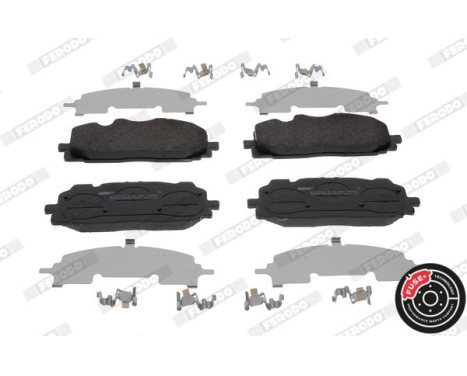 Brake Pad Set, disc brake PREMIER ECO FRICTION FDB4967 Ferodo, Image 3