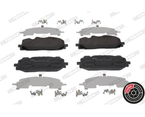 Brake Pad Set, disc brake PREMIER ECO FRICTION FDB4967 Ferodo, Image 4