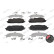 Brake Pad Set, disc brake PREMIER ECO FRICTION FDB4967 Ferodo, Thumbnail 4