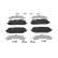 Brake Pad Set, disc brake PREMIER ECO FRICTION FDB4967 Ferodo, Thumbnail 3