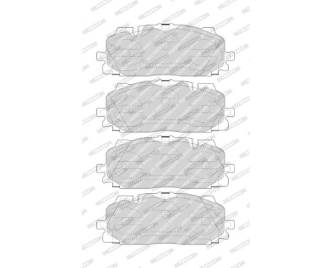 Brake Pad Set, disc brake PREMIER ECO FRICTION FDB4967 Ferodo, Image 4