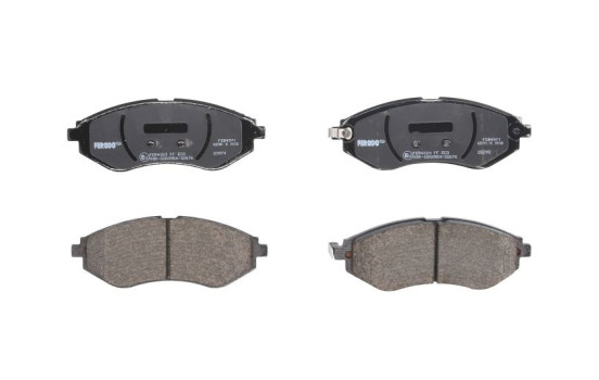 Brake Pad Set, disc brake PREMIER ECO FRICTION FDB4971 Ferodo