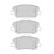 Brake Pad Set, disc brake PREMIER ECO FRICTION FDB4984 Ferodo