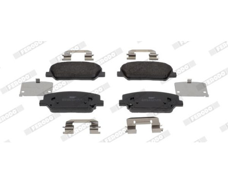 Brake Pad Set, disc brake PREMIER ECO FRICTION FDB4984 Ferodo