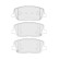 Brake Pad Set, disc brake PREMIER ECO FRICTION FDB4984 Ferodo, Thumbnail 2