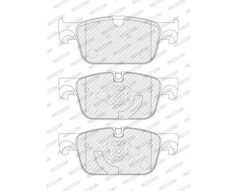 Brake Pad Set, disc brake PREMIER ECO FRICTION FDB4994 Ferodo, Image 2