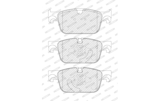 Brake Pad Set, disc brake PREMIER ECO FRICTION FDB4994 Ferodo, Image 2