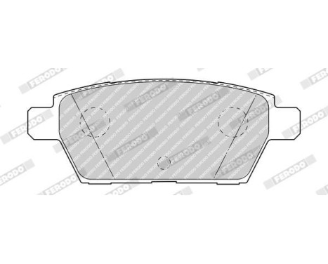Brake Pad Set, disc brake PREMIER ECO FRICTION FDB4997 Ferodo, Image 3