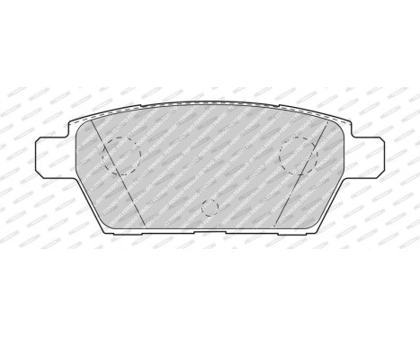 Brake Pad Set, disc brake PREMIER ECO FRICTION FDB4997 Ferodo, Image 3