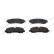 Brake Pad Set, disc brake PREMIER ECO FRICTION FDB4998 Ferodo, Thumbnail 3
