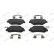 Brake Pad Set, disc brake PREMIER ECO FRICTION FDB4999 Ferodo, Thumbnail 2