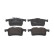 Brake Pad Set, disc brake PREMIER ECO FRICTION FDB5014 Ferodo
