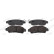 Brake Pad Set, disc brake PREMIER ECO FRICTION FDB5015 Ferodo, Thumbnail 2