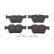 Brake Pad Set, disc brake PREMIER ECO FRICTION FDB5017 Ferodo, Thumbnail 2