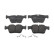 Brake Pad Set, disc brake PREMIER ECO FRICTION FDB5017 Ferodo