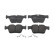 Brake Pad Set, disc brake PREMIER ECO FRICTION FDB5017 Ferodo