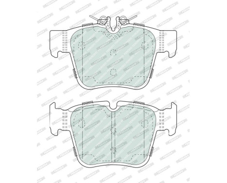 Brake Pad Set, disc brake PREMIER ECO FRICTION FDB5017 Ferodo, Image 2