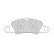 Brake Pad Set, disc brake PREMIER ECO FRICTION FDB5018 Ferodo