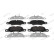 Brake Pad Set, disc brake PREMIER ECO FRICTION FDB5018 Ferodo, Thumbnail 2