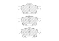 Brake Pad Set, disc brake PREMIER ECO FRICTION FDB5020 Ferodo