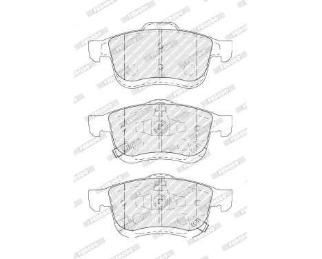 Brake Pad Set, disc brake PREMIER ECO FRICTION FDB5020 Ferodo, Image 2