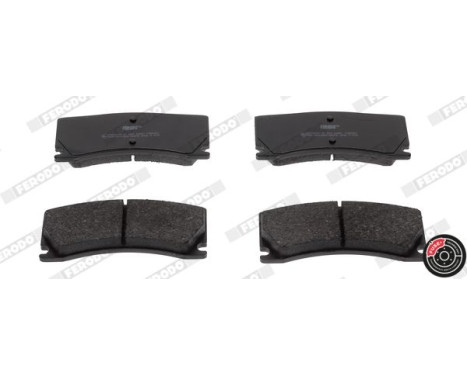 Brake Pad Set, disc brake PREMIER ECO FRICTION FDB5021 Ferodo, Image 3