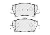 Brake Pad Set, disc brake PREMIER ECO FRICTION FDB5037 Ferodo