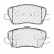 Brake Pad Set, disc brake PREMIER ECO FRICTION FDB5037 Ferodo